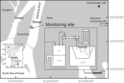 Groundwater as a source of phosphorus and silicate in an estuarine zone: results from continuous monitoring of nutrients and 222Rn